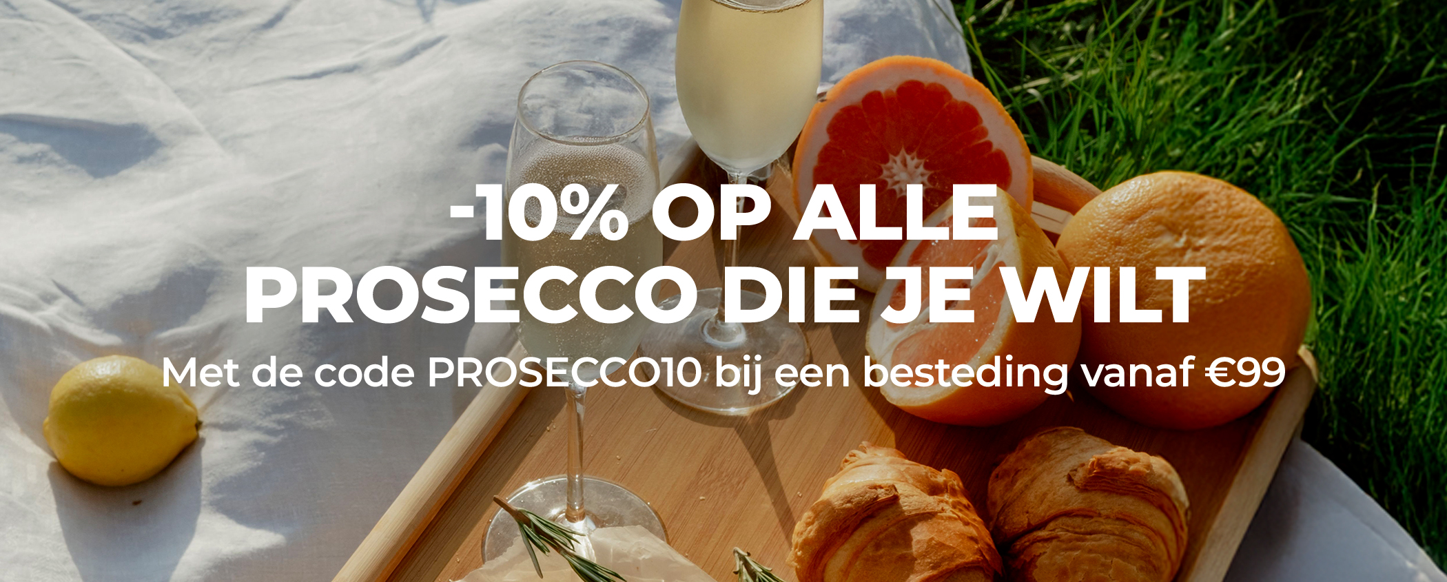 -10% OP ALLE PROSECCO DIE JE WILT