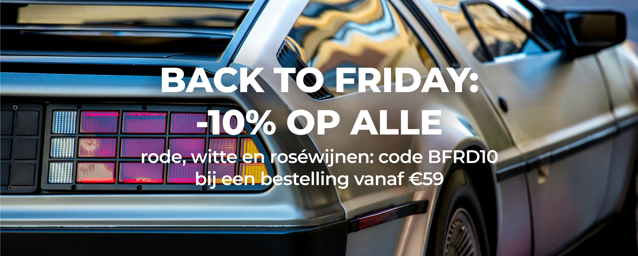 BACK TO FRIDAY: -10% OP ALLE