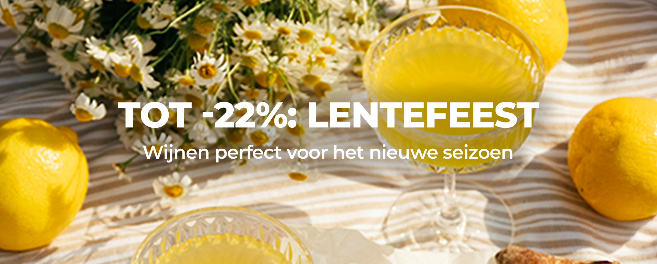 Probeer TOT -22%: LENTEFEEST